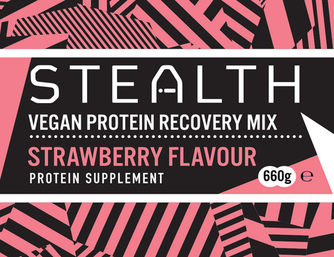 Stealth Vegan Recovery Protein Strawberry 660g