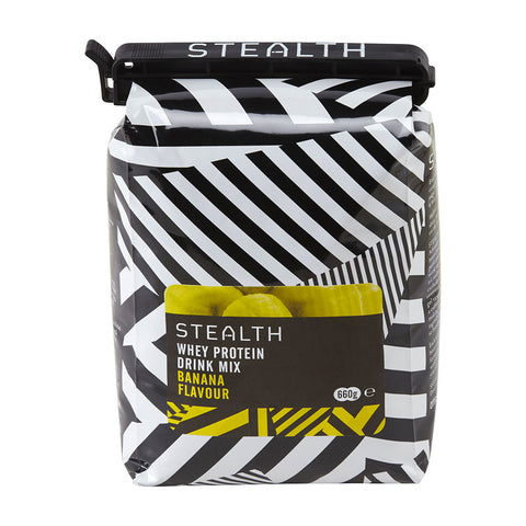 Stealth Whey Protein Banana drink mix 660g